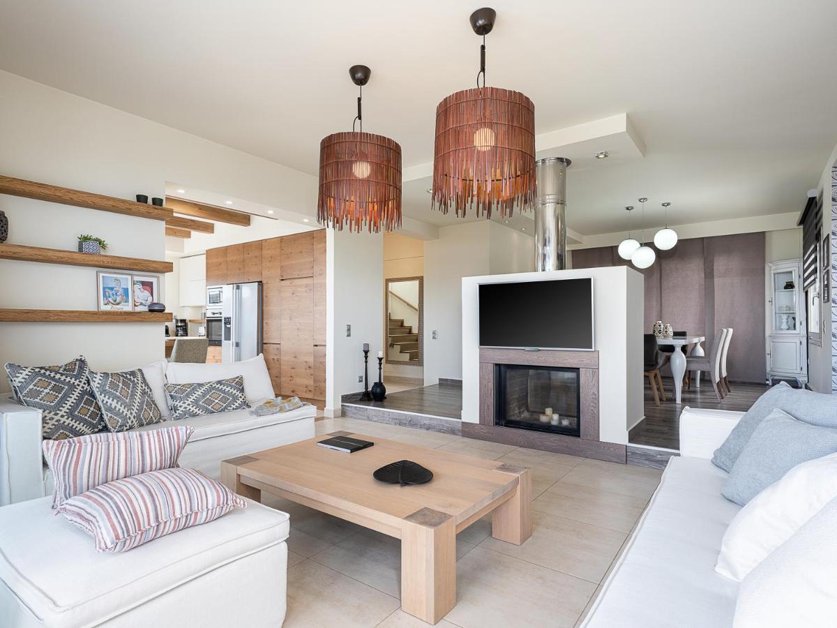 Villa Amavi - Private Heated Pool Kato Asites Екстер'єр фото