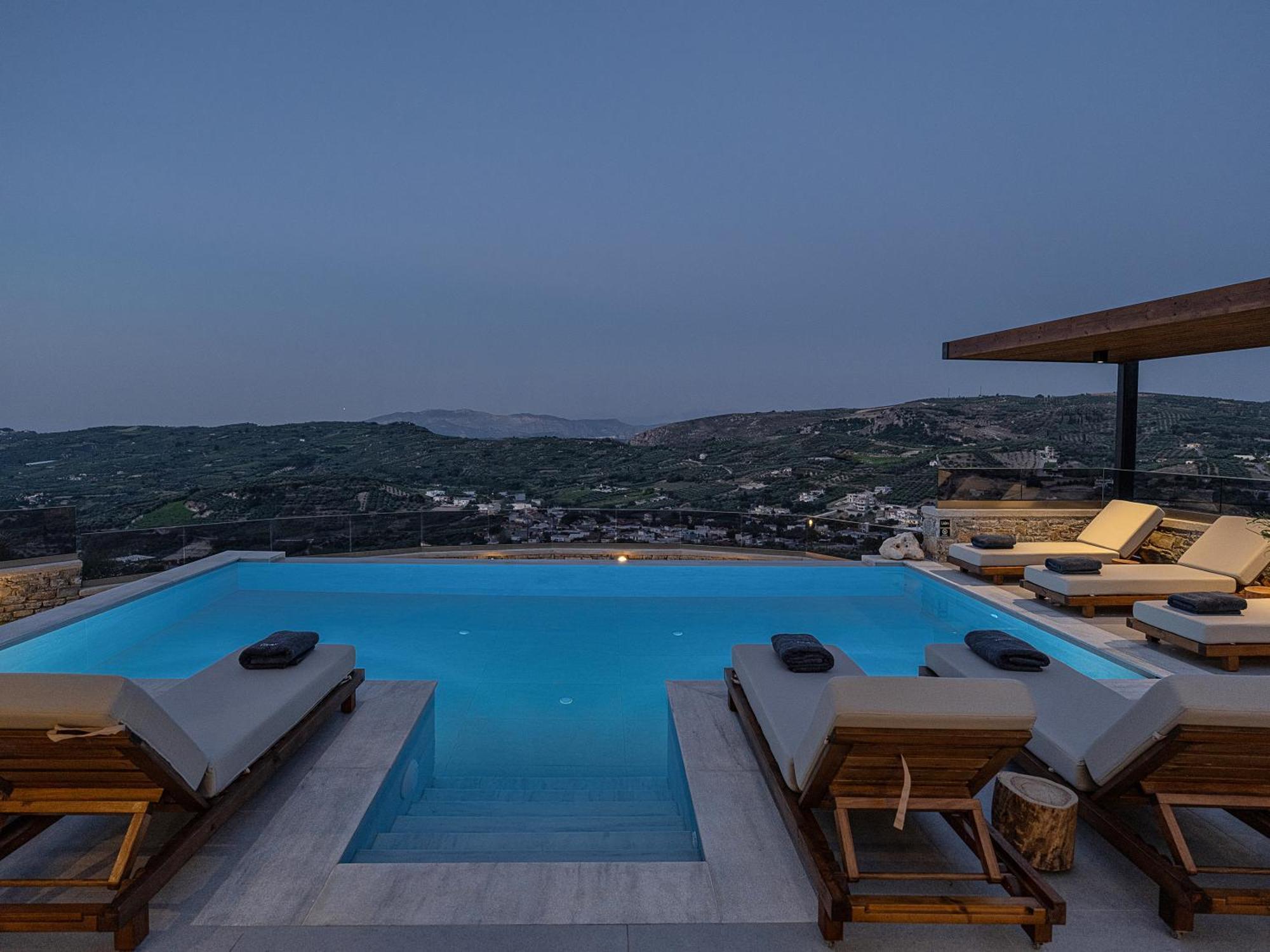 Villa Amavi - Private Heated Pool Kato Asites Екстер'єр фото