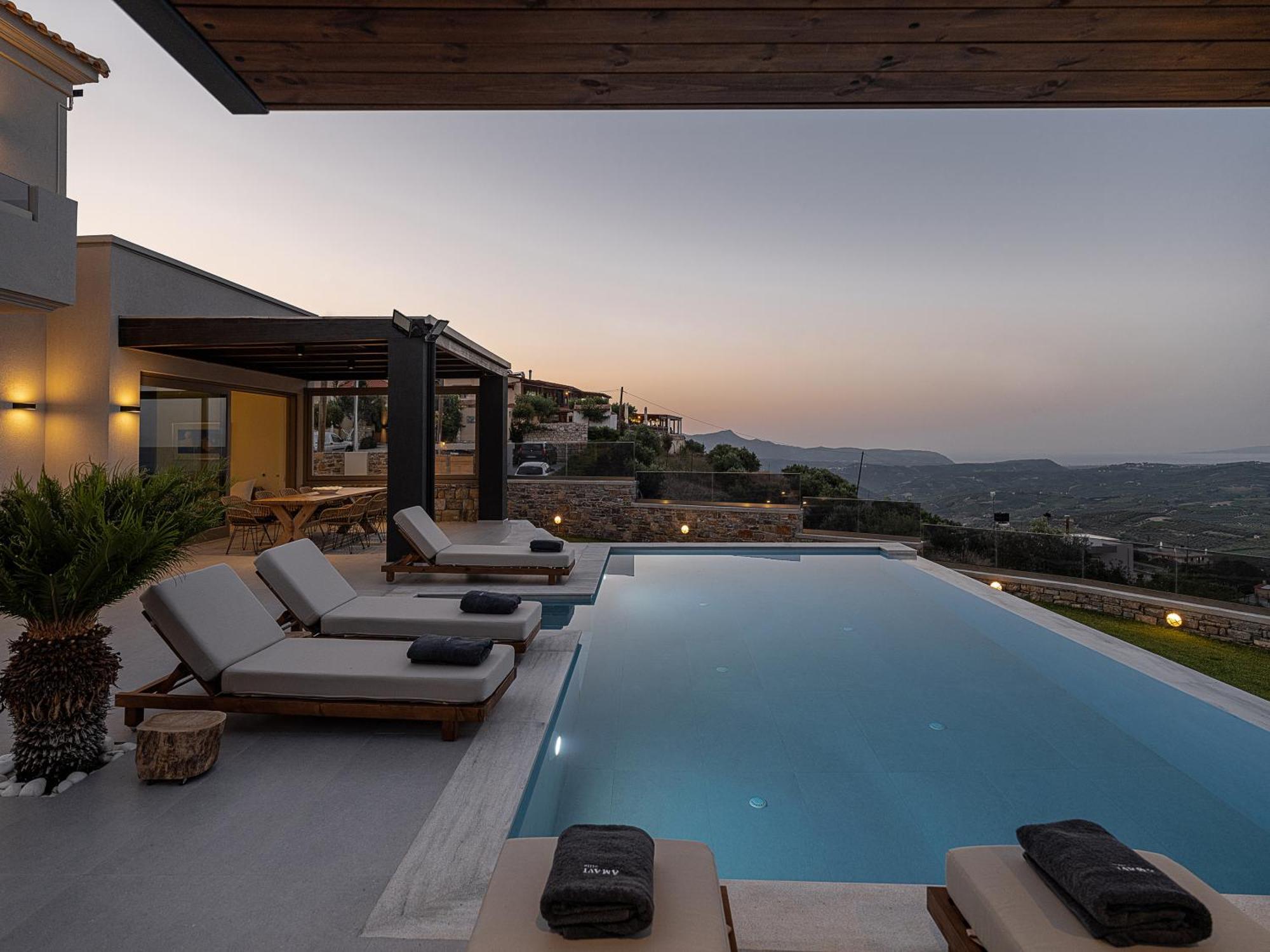 Villa Amavi - Private Heated Pool Kato Asites Екстер'єр фото