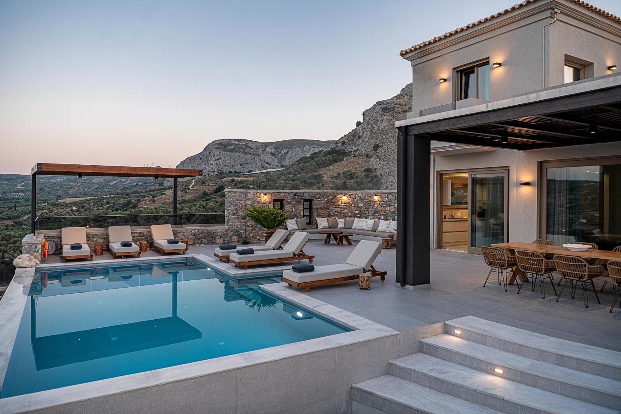 Villa Amavi - Private Heated Pool Kato Asites Екстер'єр фото